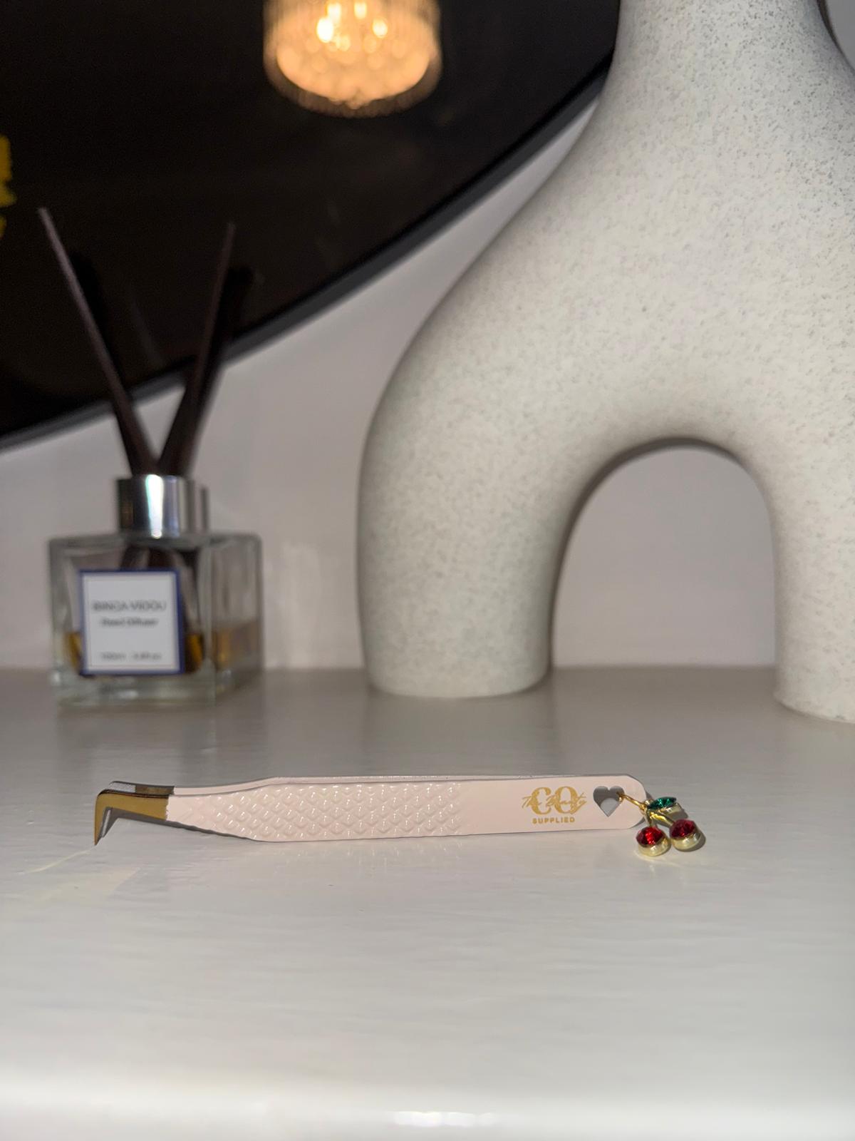 Cherry Slim Boot Tweezers