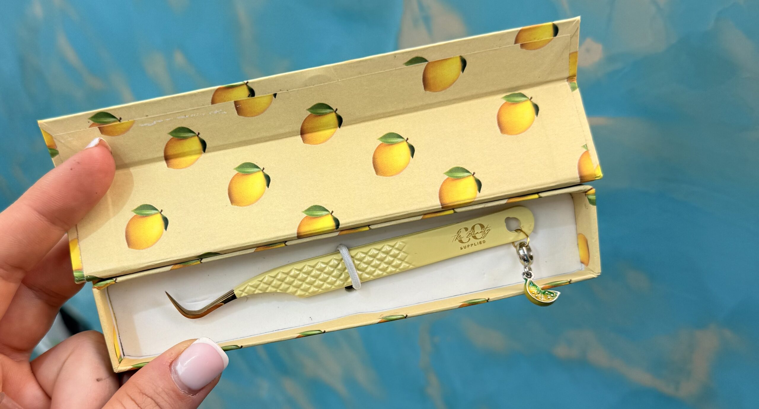 lemon swan curved tweezers lemon swan curved tweezers