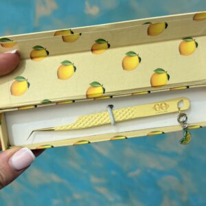 lemon fine angled tweezers lemon fine angled tweezers